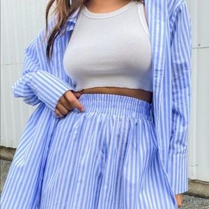 Lioness blue stripe set DUPE